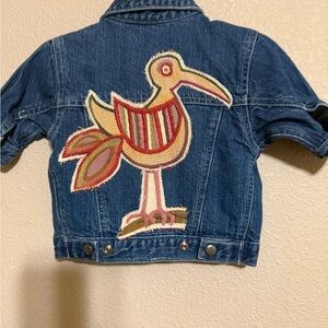 Upcycled jean jacket